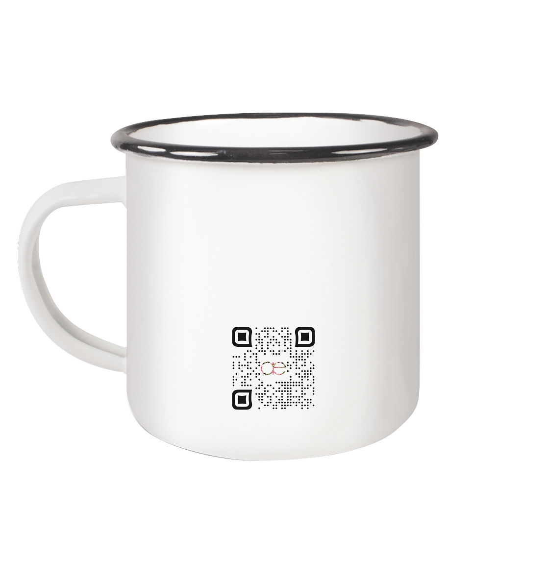 Flowerpots - Emaille Tasse (Black)