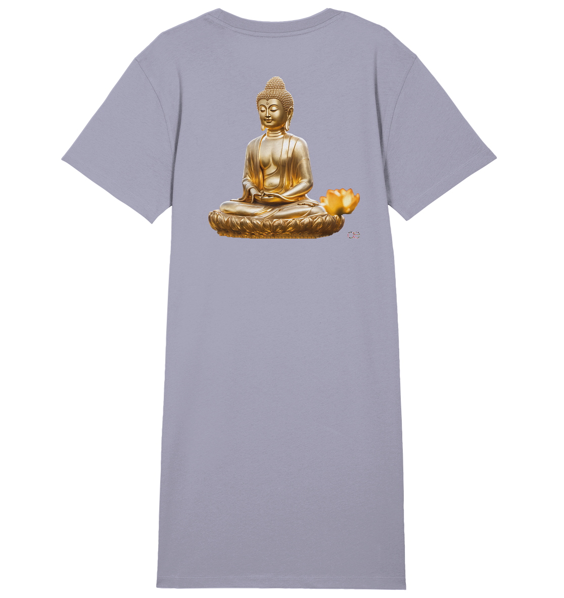 Golden Buddha - Ladies Organic Shirt Dress