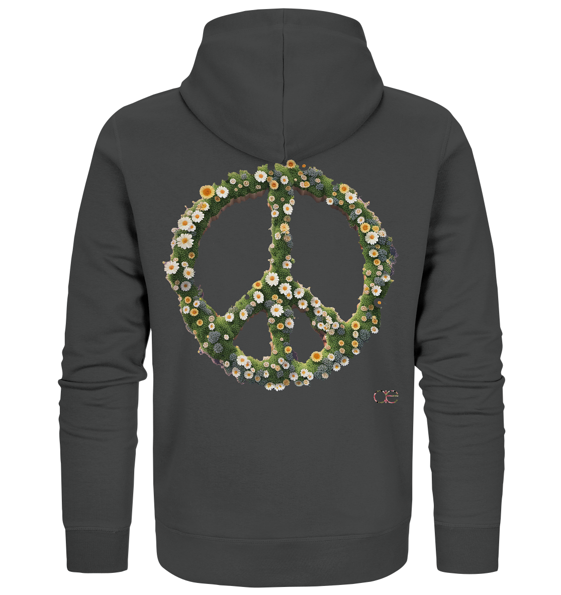 Peace Flower - Organic Zipper
