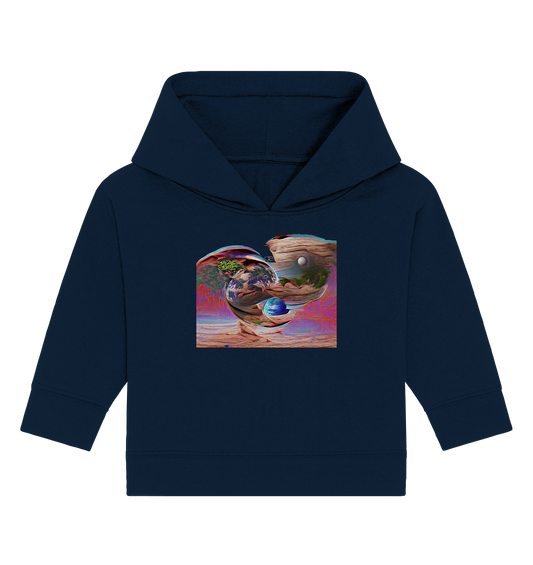 Ai Orbit Flora - Baby Organic Hoodie