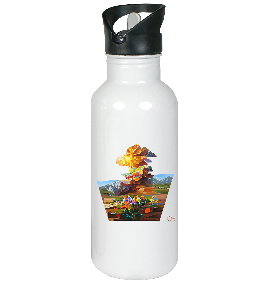 Flowerpots - Edelstahl-Trinkflasche