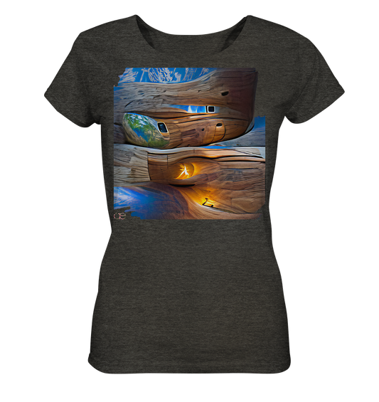 Ai Earth Perspective - Ladies Organic Shirt (meliert)