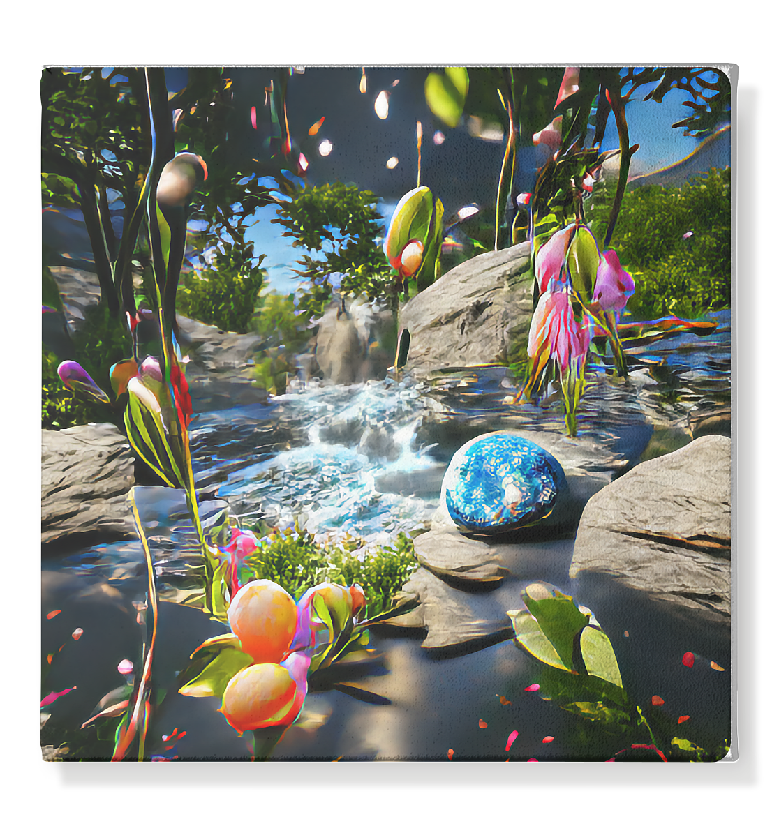 Earth x Matter - Leinwand 50x50cm