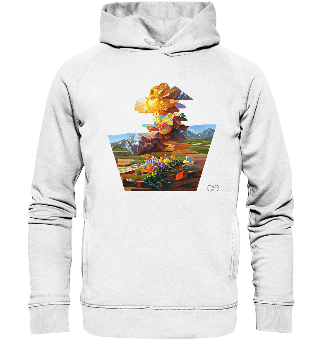 Flowerpots - Organic Fashion Hoodie