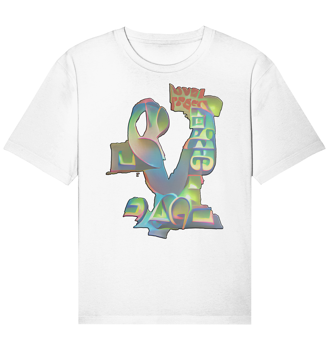 Peace & Love - Organic Relaxed Shirt