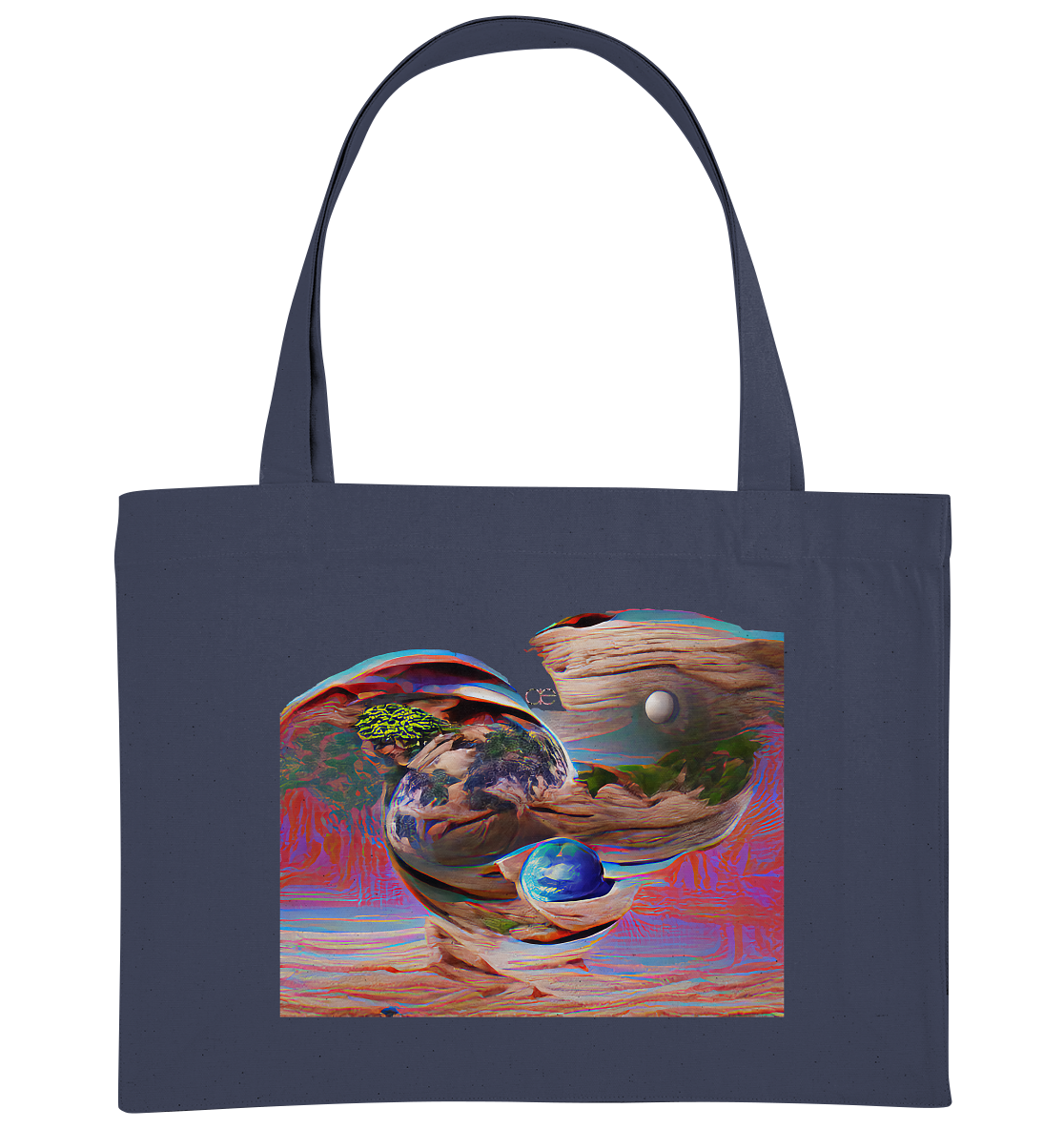 Ai Orbit Flora - Organic Shopping-Bag