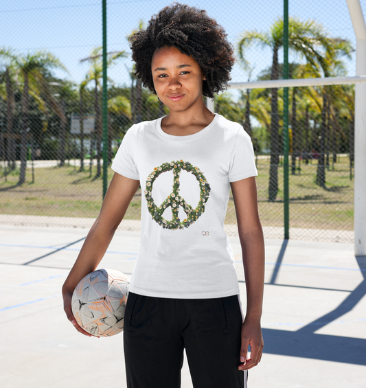 Peace Flower - Kids Premium Shirt