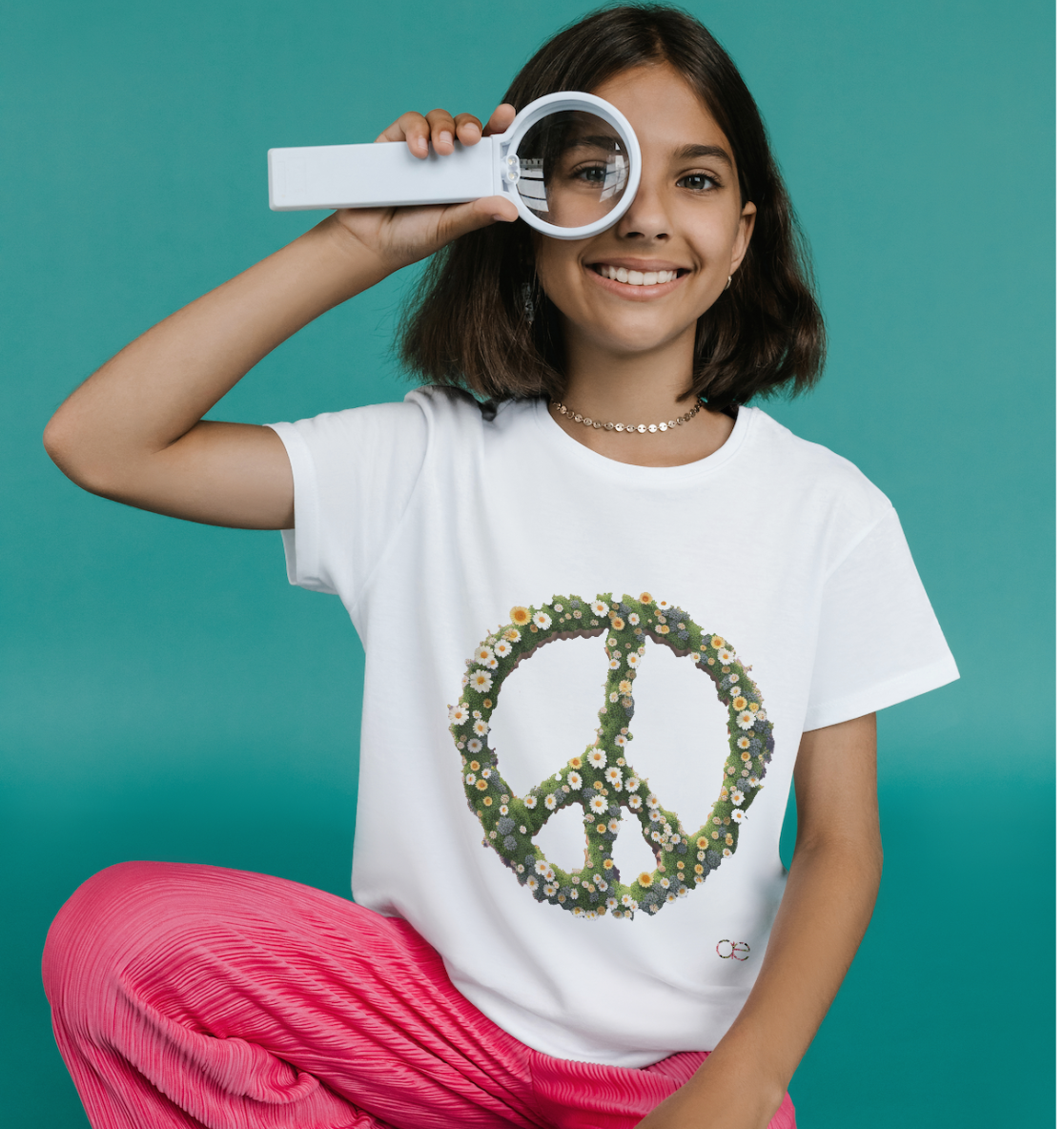 Peace Flower - Kids Organic Shirt