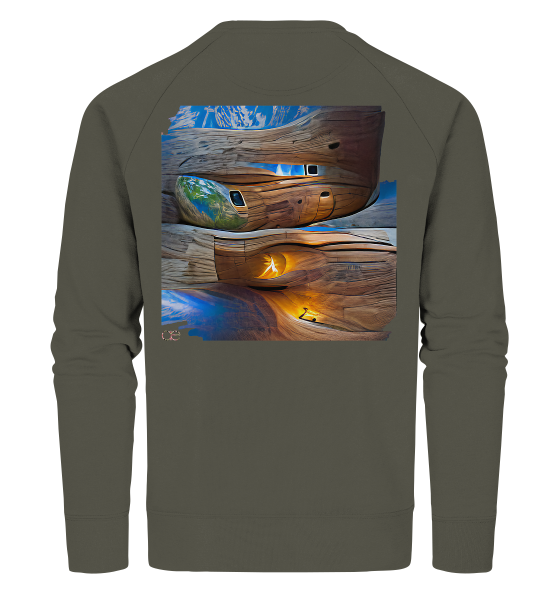Ai Earth Perspective  - Organic Sweatshirt