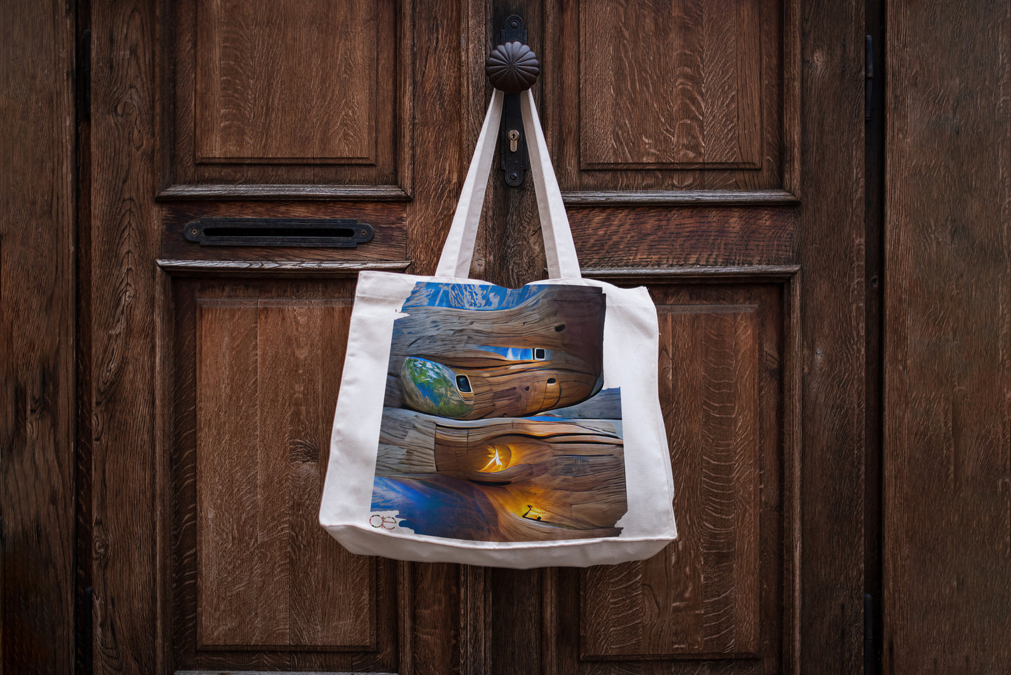 Ai Earth Perspective  - Organic Shopping-Bag