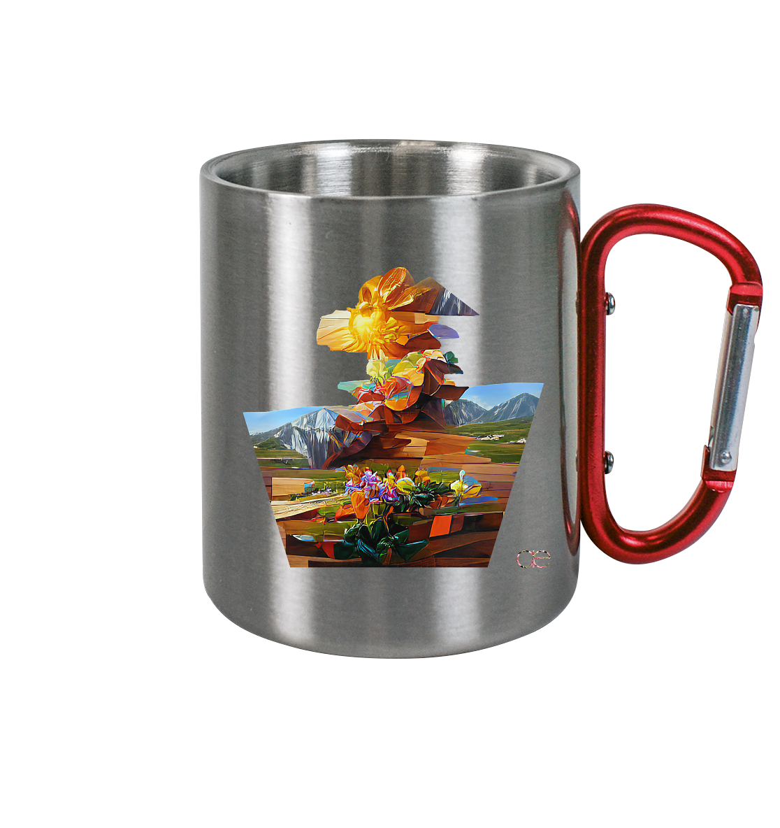 Flowerpots - Edelstahl Tasse