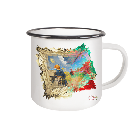 2.0 Van Goog´ler - Emaille Tasse (Black)