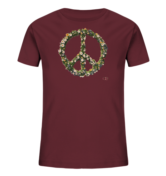Peace Flower - Kids Organic Shirt