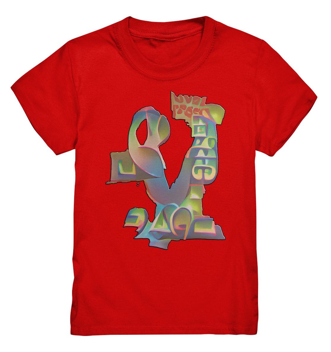 Peace & Love - Kids Premium Shirt