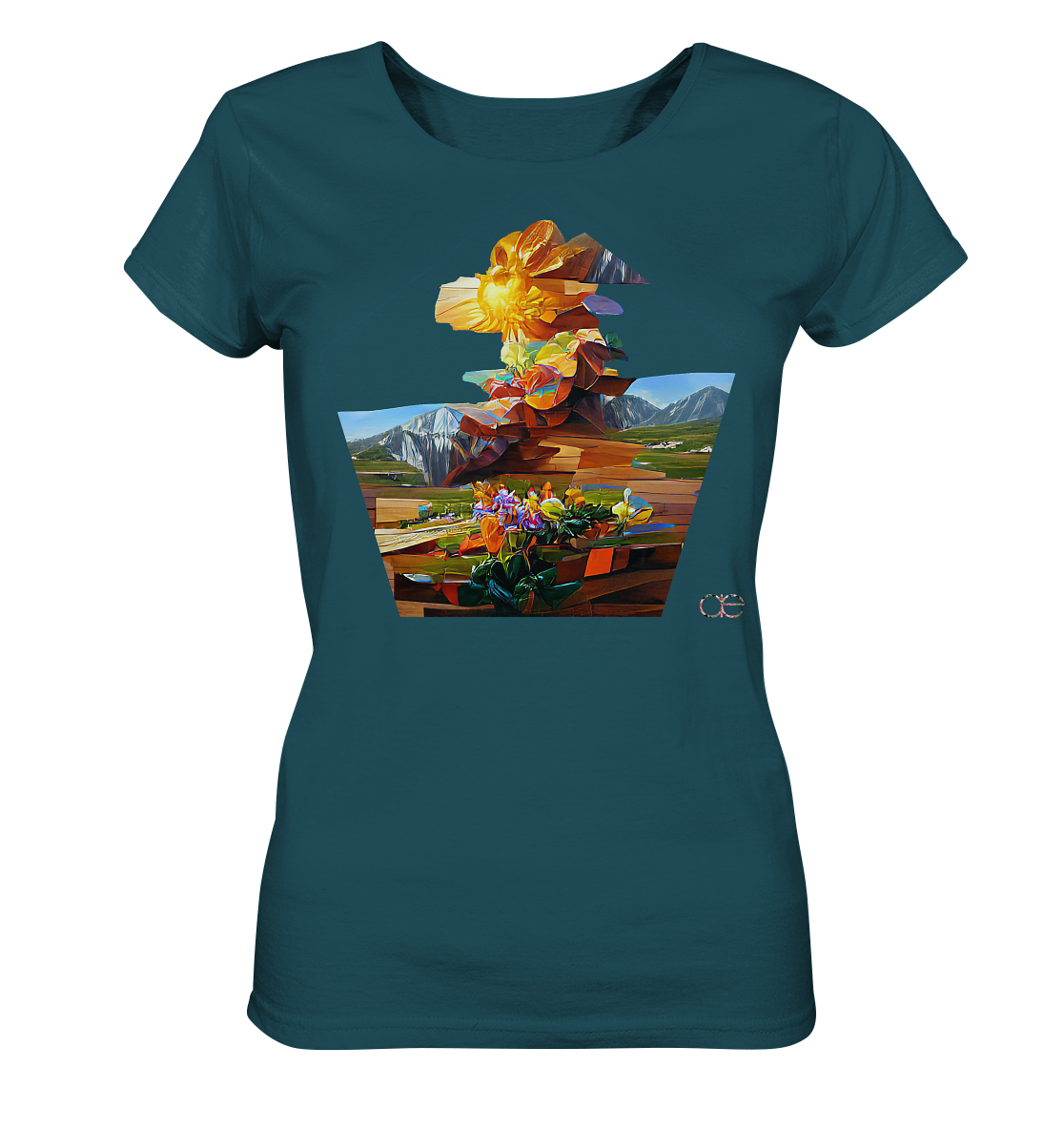 Flowerpots - Ladies Organic Shirt