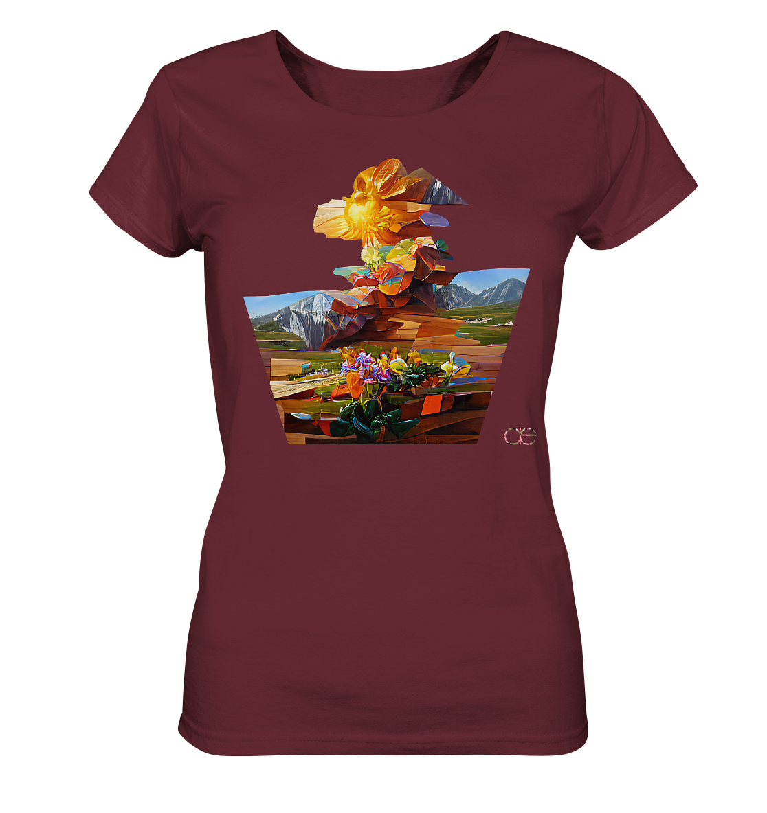 Flowerpots - Ladies Organic Shirt