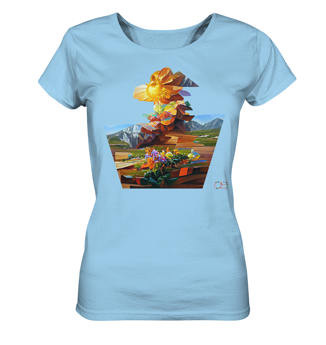 Flowerpots - Ladies Organic Shirt