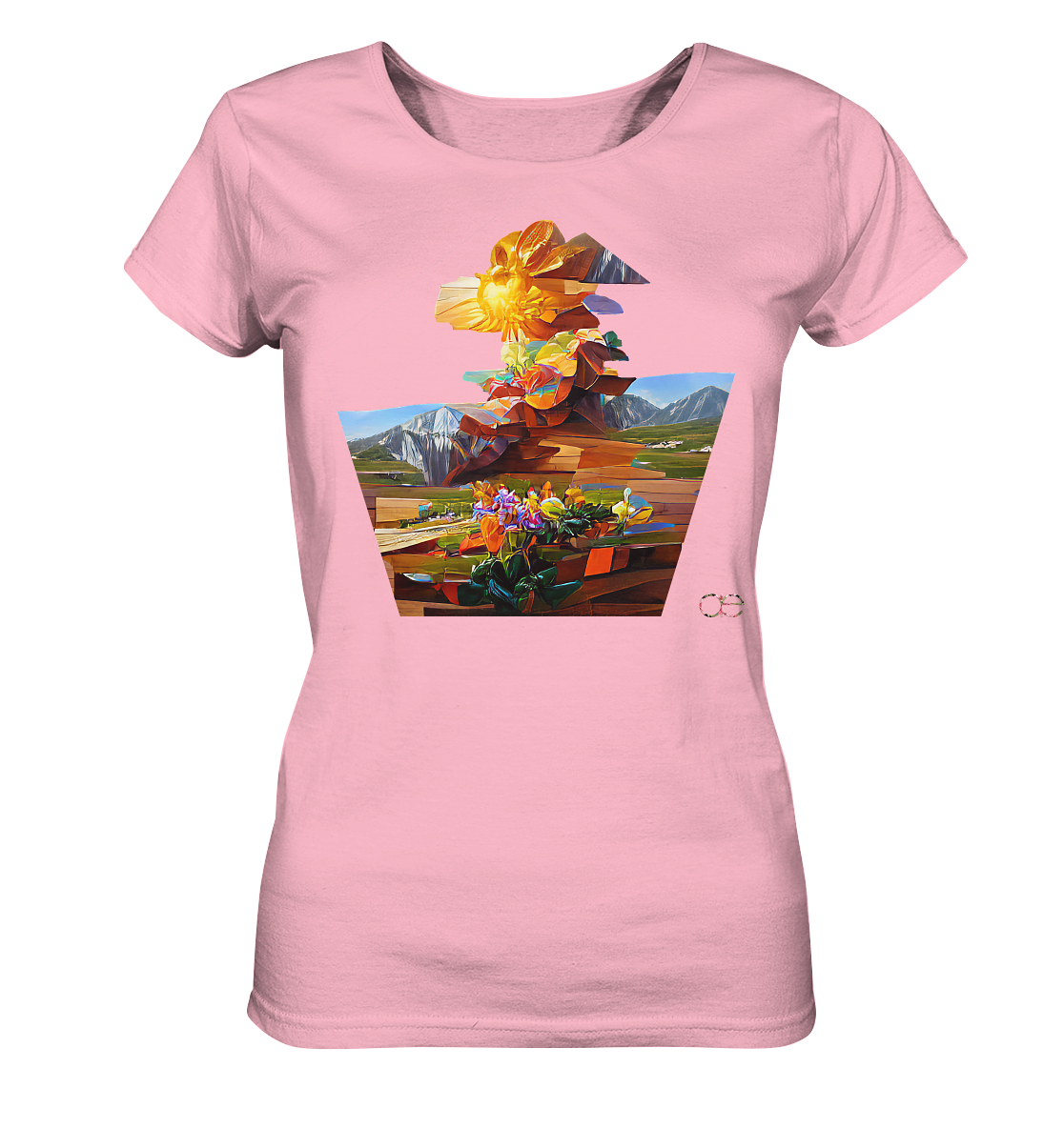 Flowerpots - Ladies Organic Shirt