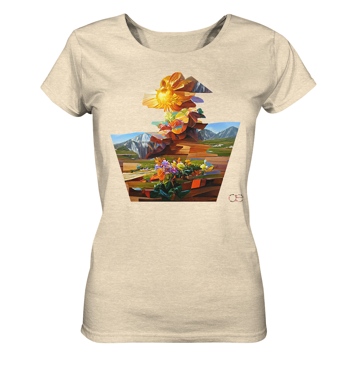 Flowerpots - Ladies Organic Shirt