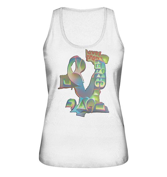 Peace & Love - Ladies Organic Tank-Top