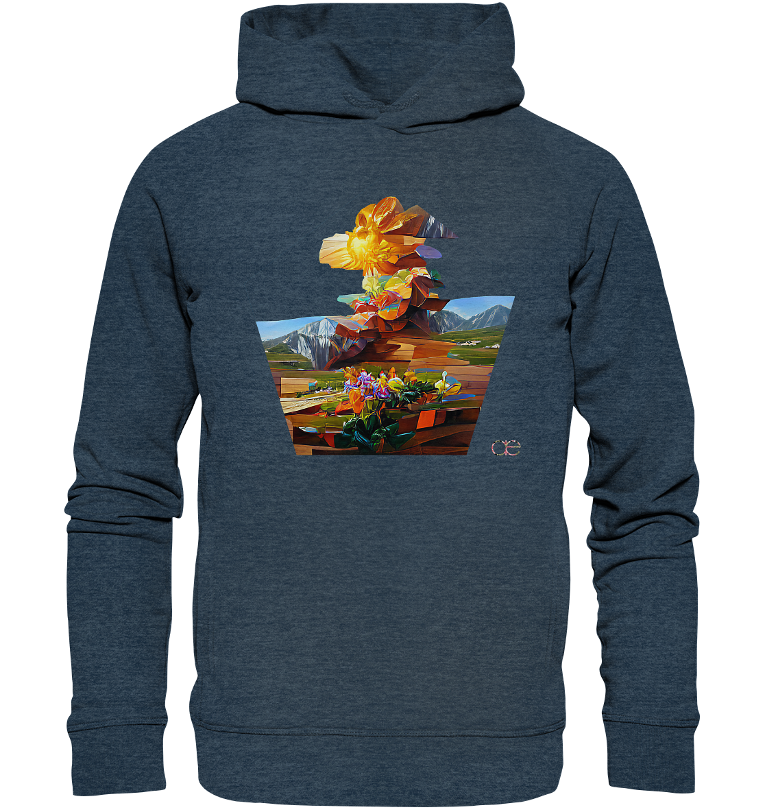 Flowerpots - Organic Fashion Hoodie