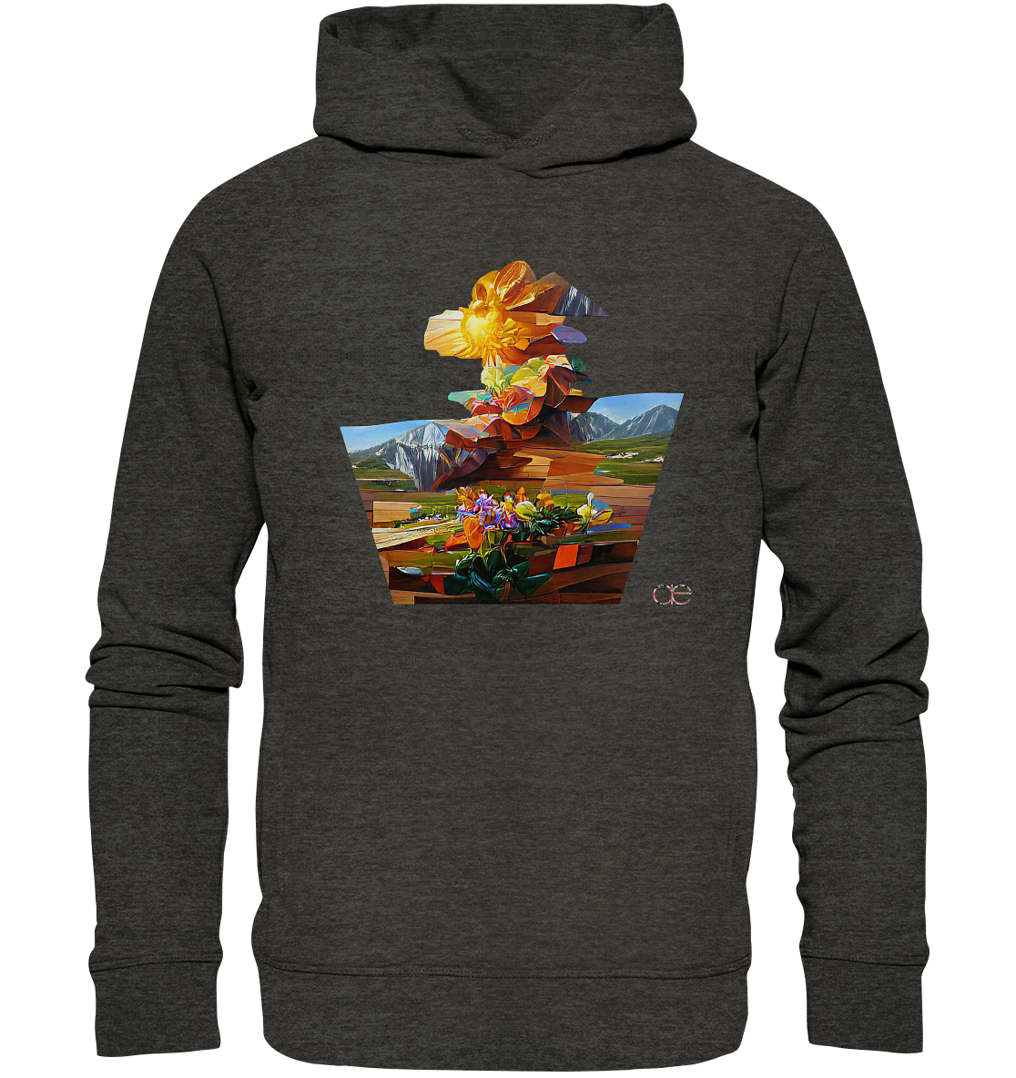 Flowerpots - Organic Fashion Hoodie