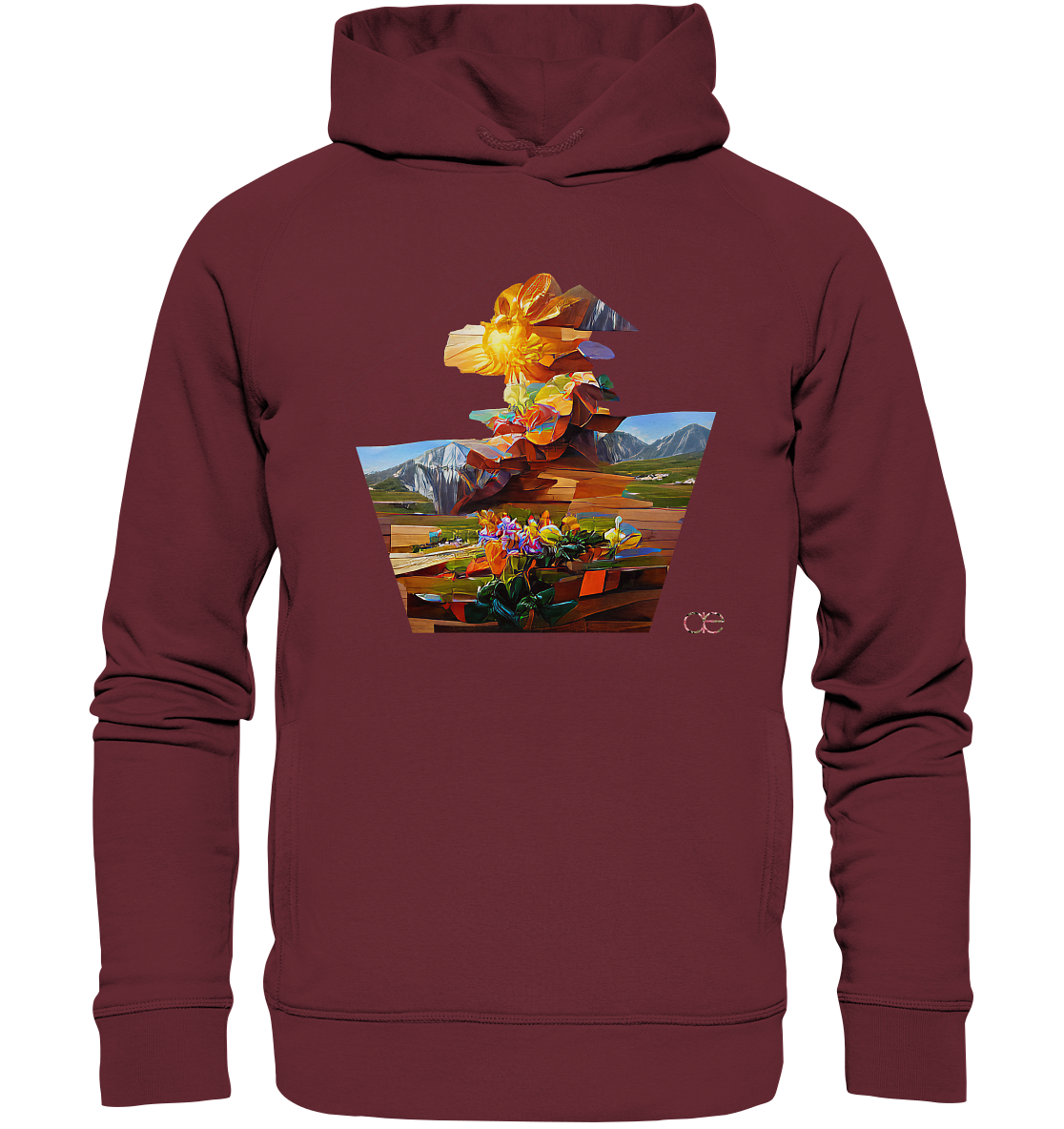 Flowerpots - Organic Fashion Hoodie