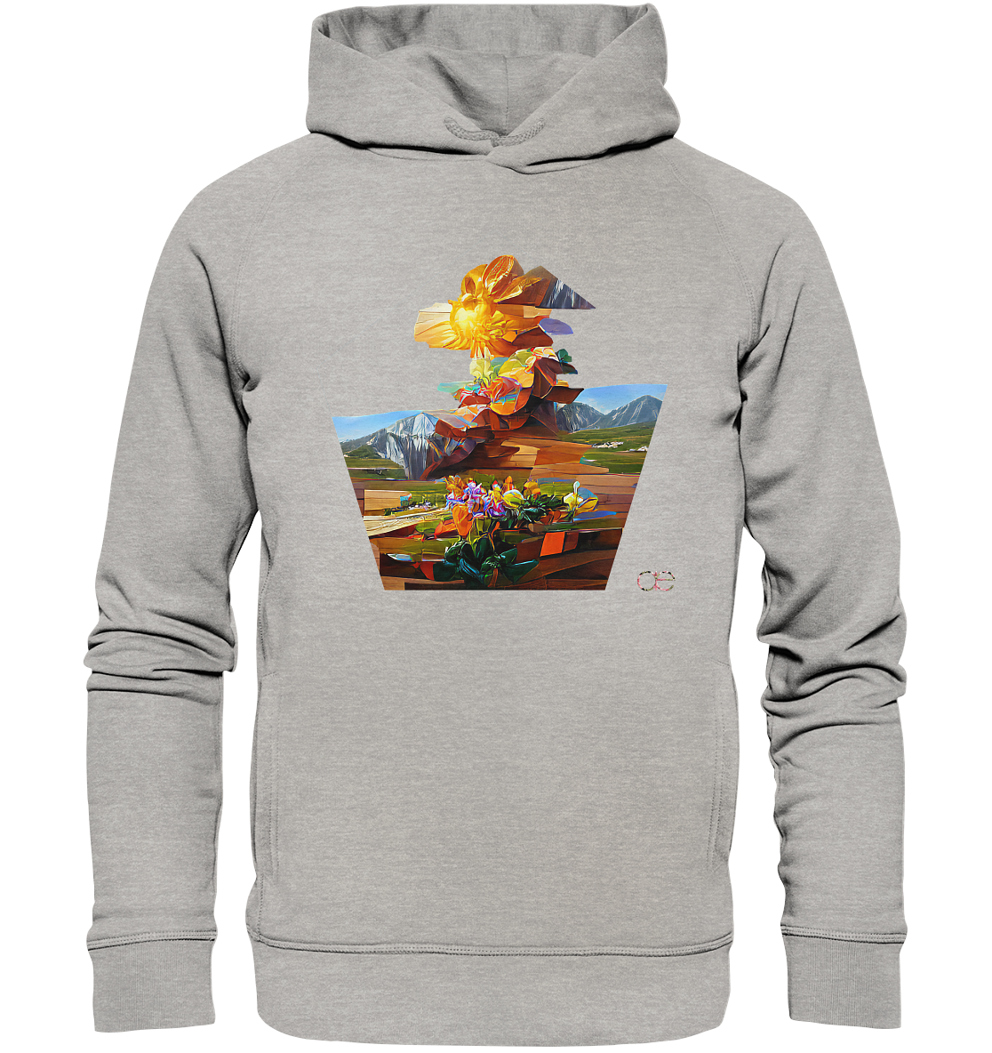 Flowerpots - Organic Fashion Hoodie