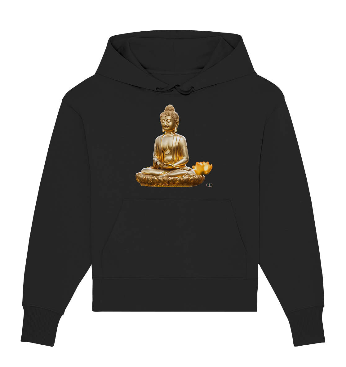 Golden Buddha - Organic Oversize Hoodie