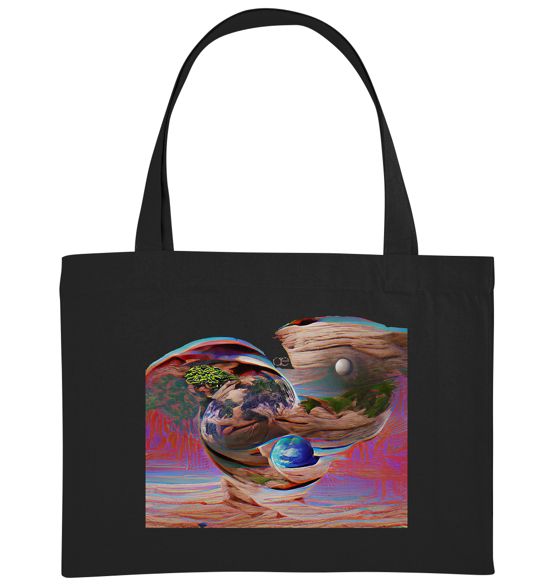 Ai Orbit Flora - Organic Shopping-Bag