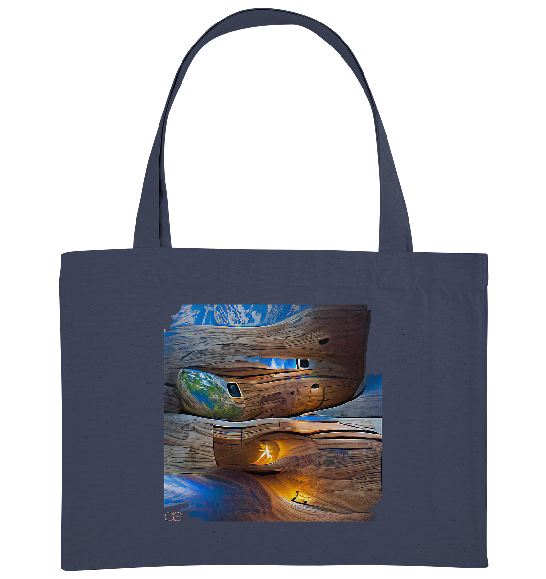 Ai Earth Perspective  - Organic Shopping-Bag