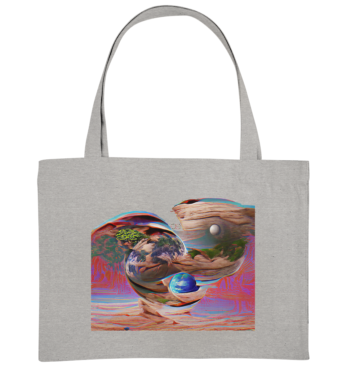 Ai Orbit Flora - Organic Shopping-Bag