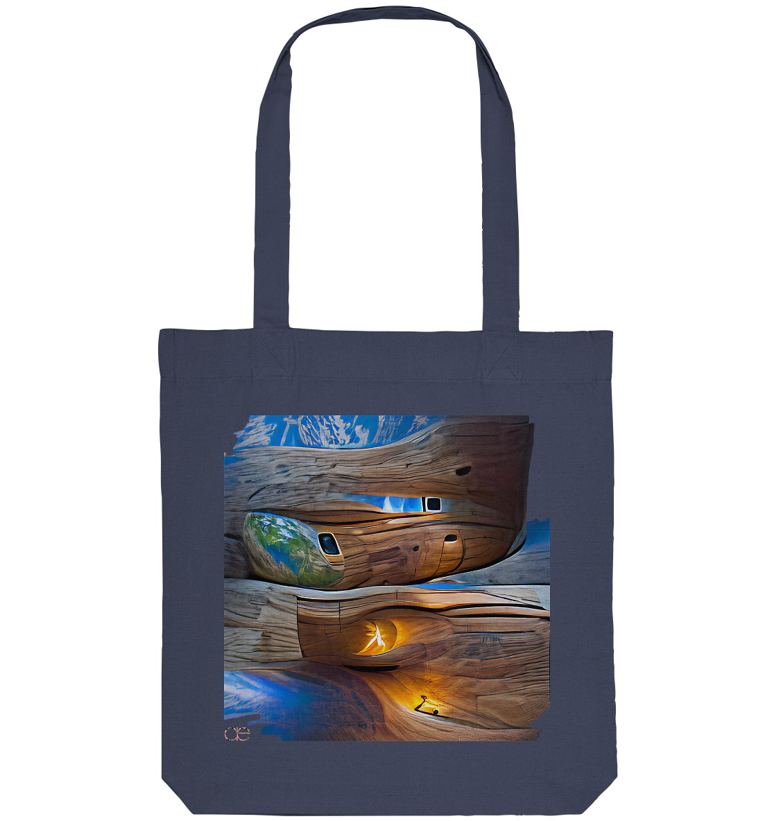 Ai Earth Perspective  - Organic Tote-Bag