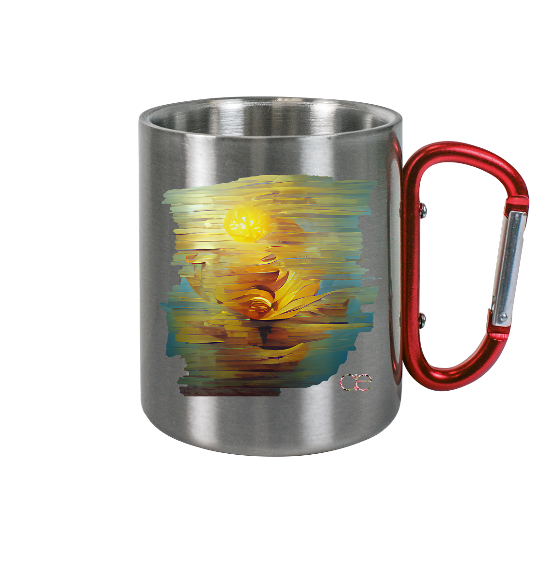 Ai Wood´S - Edelstahl Tasse Karabiner