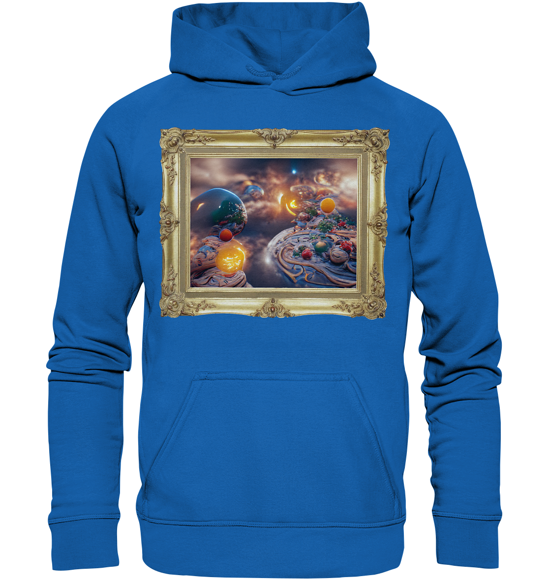 Ai Galaxy Frame - Kids Premium Hoodie