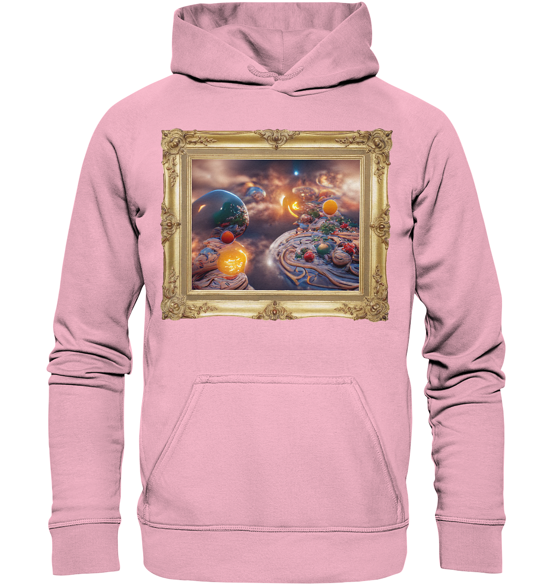 Ai Galaxy Frame - Kids Premium Hoodie