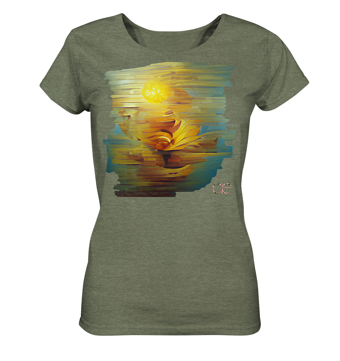 Ai Wood´S - Ladies Organic Shirt (meliert)