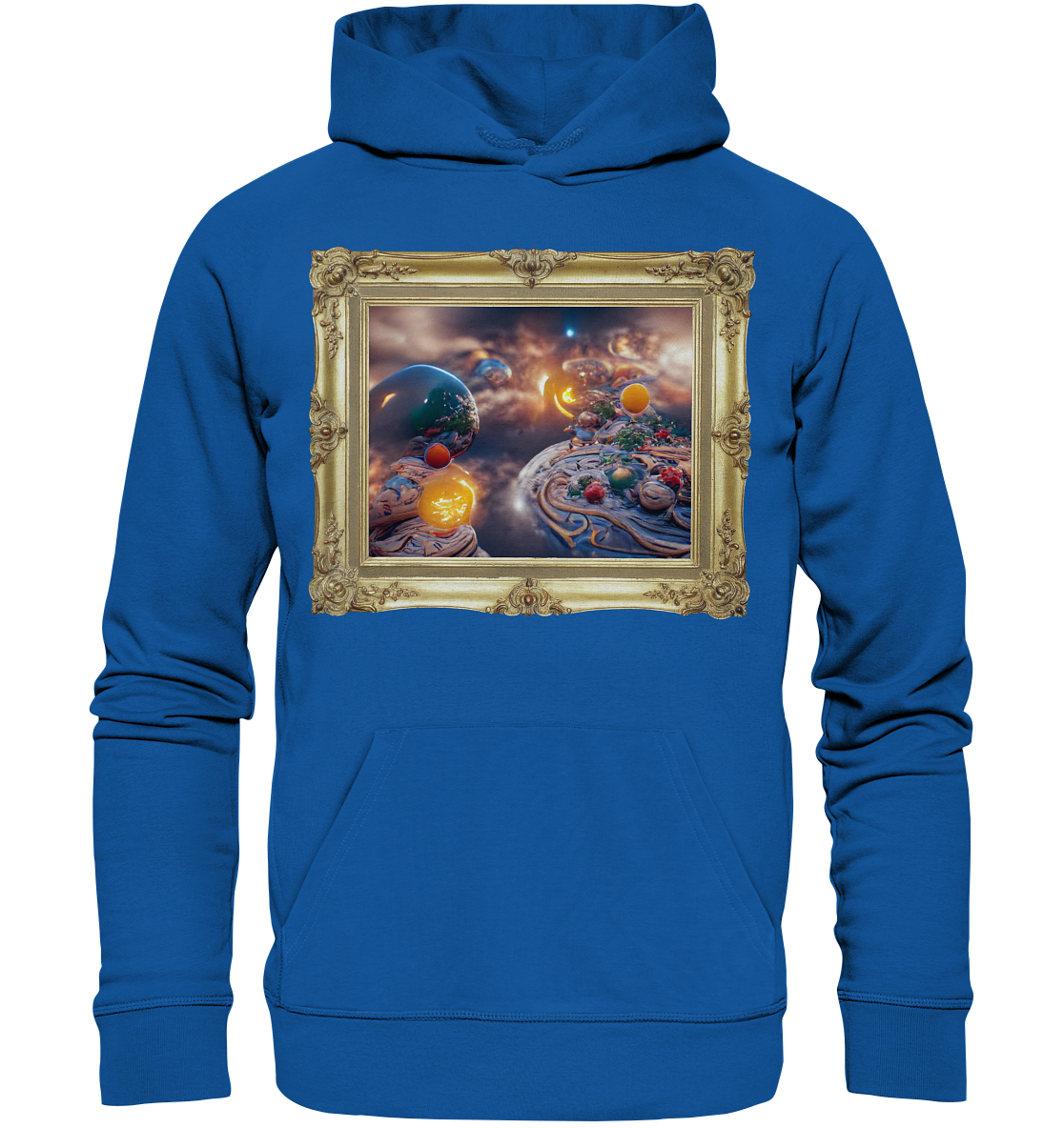 Ai Galaxy Frame - Organic Hoodie