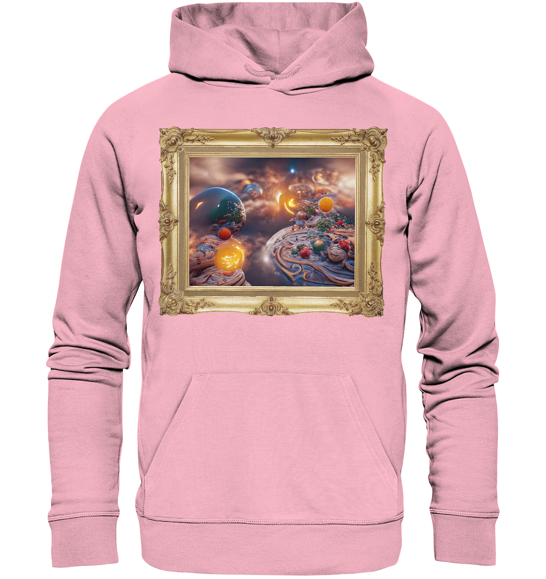 Ai Galaxy Frame - Organic Hoodie
