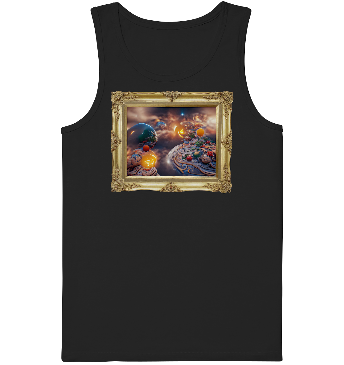 Ai Galaxy Frame - Organic Tank-Top