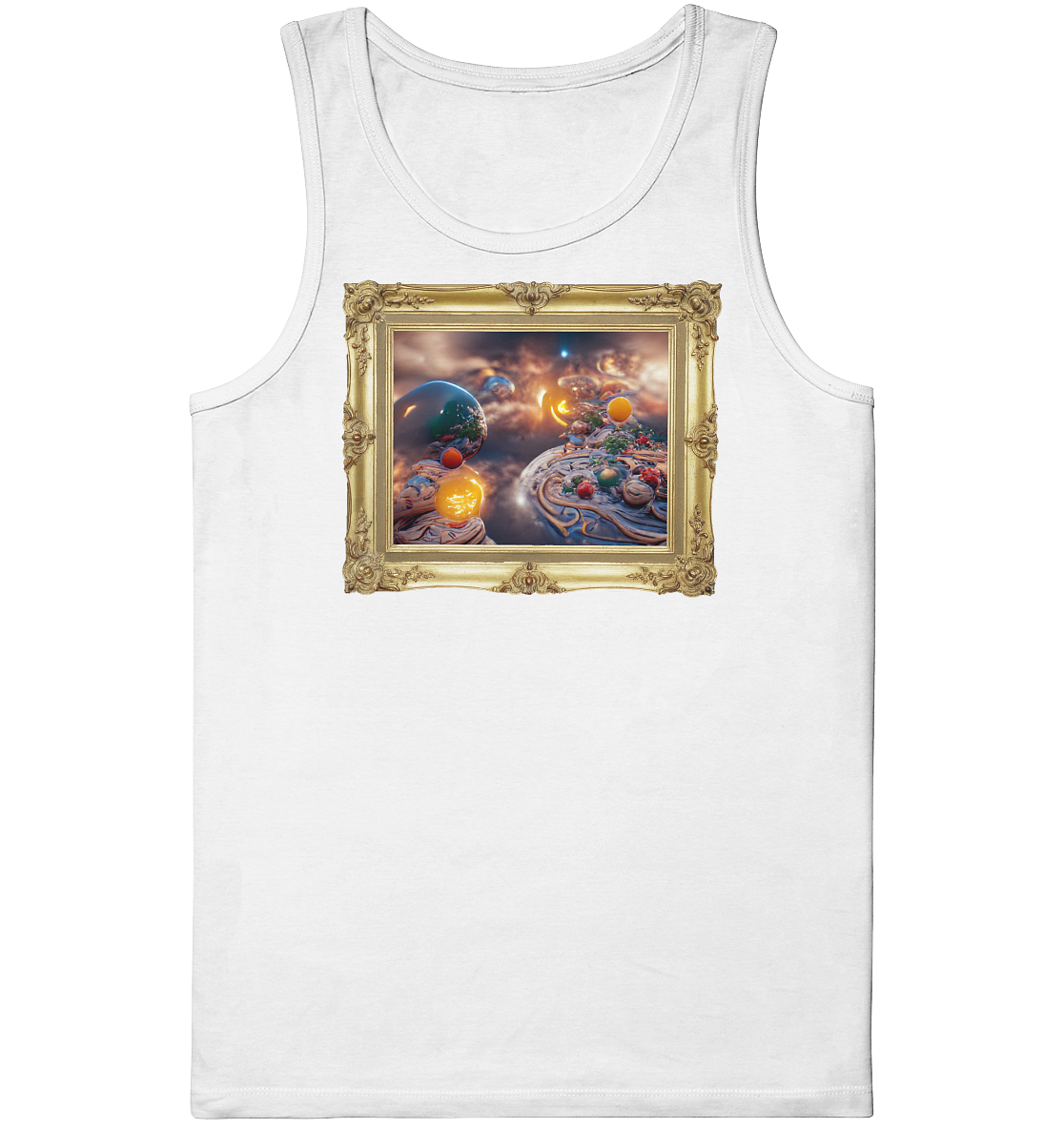 Ai Galaxy Frame - Organic Tank-Top